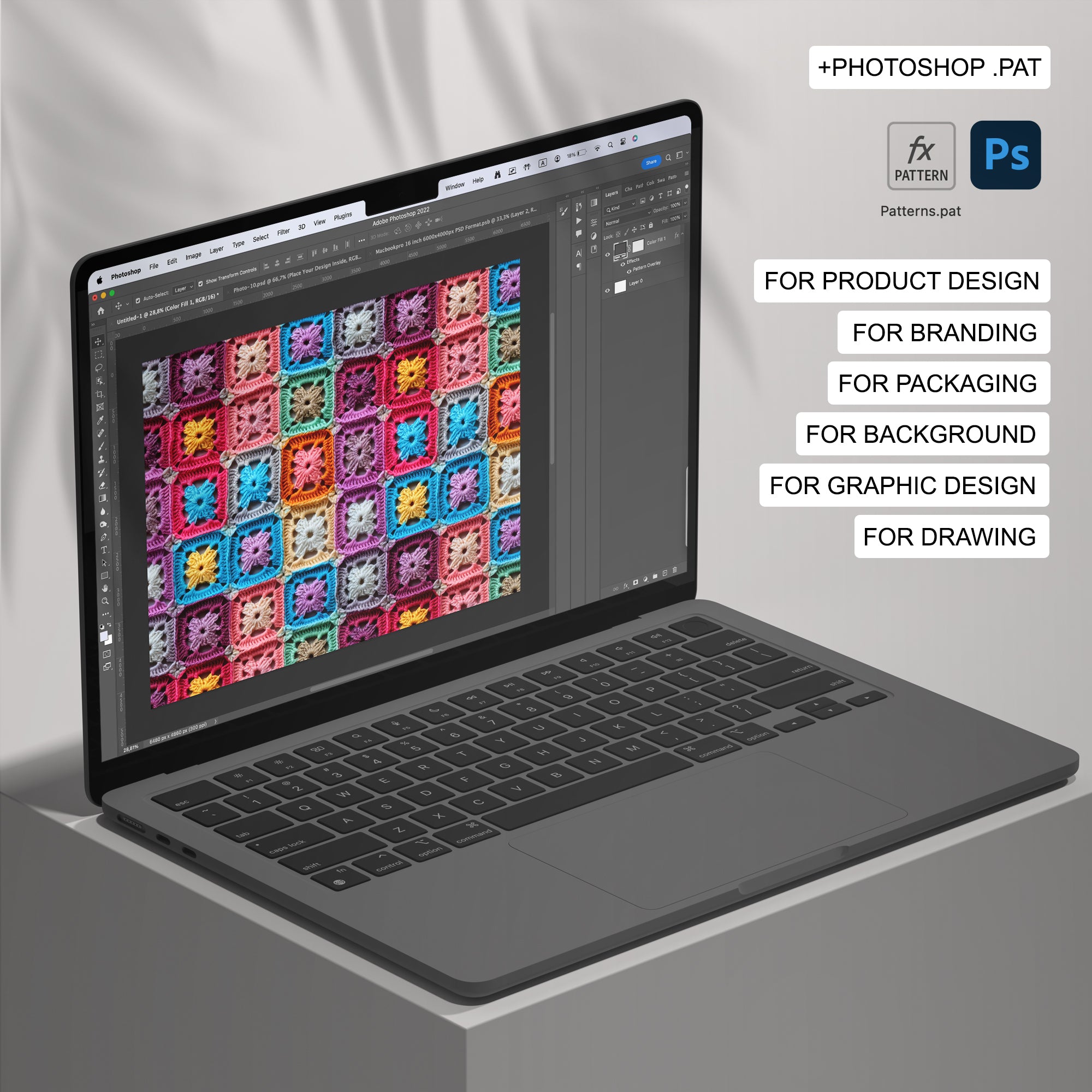 81 Overlay Crochet Seamless Pattern