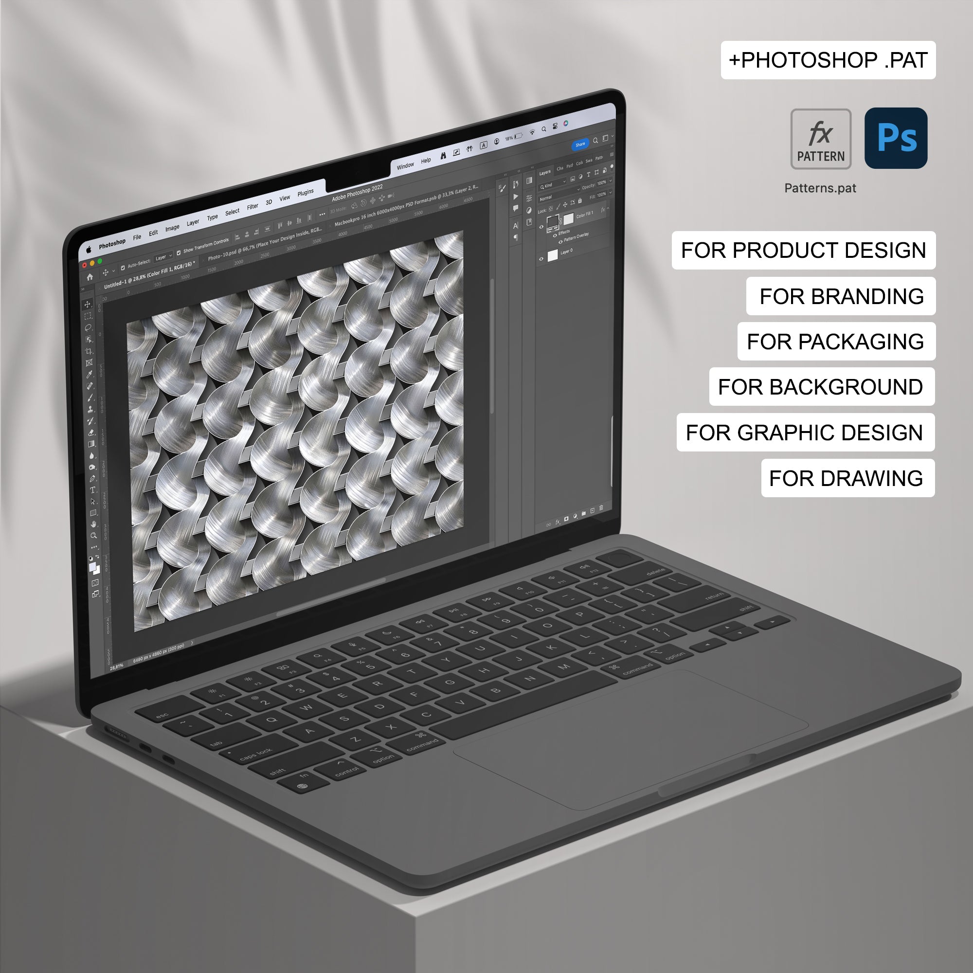 160 Metal Seamless Pattern