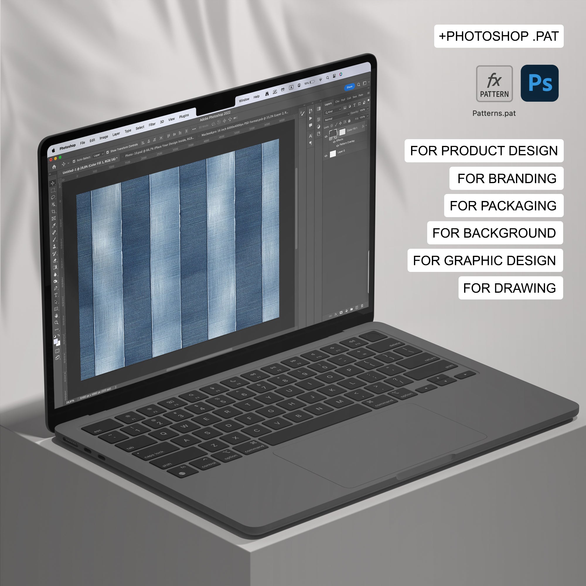 138 Denim Seamless Pattern