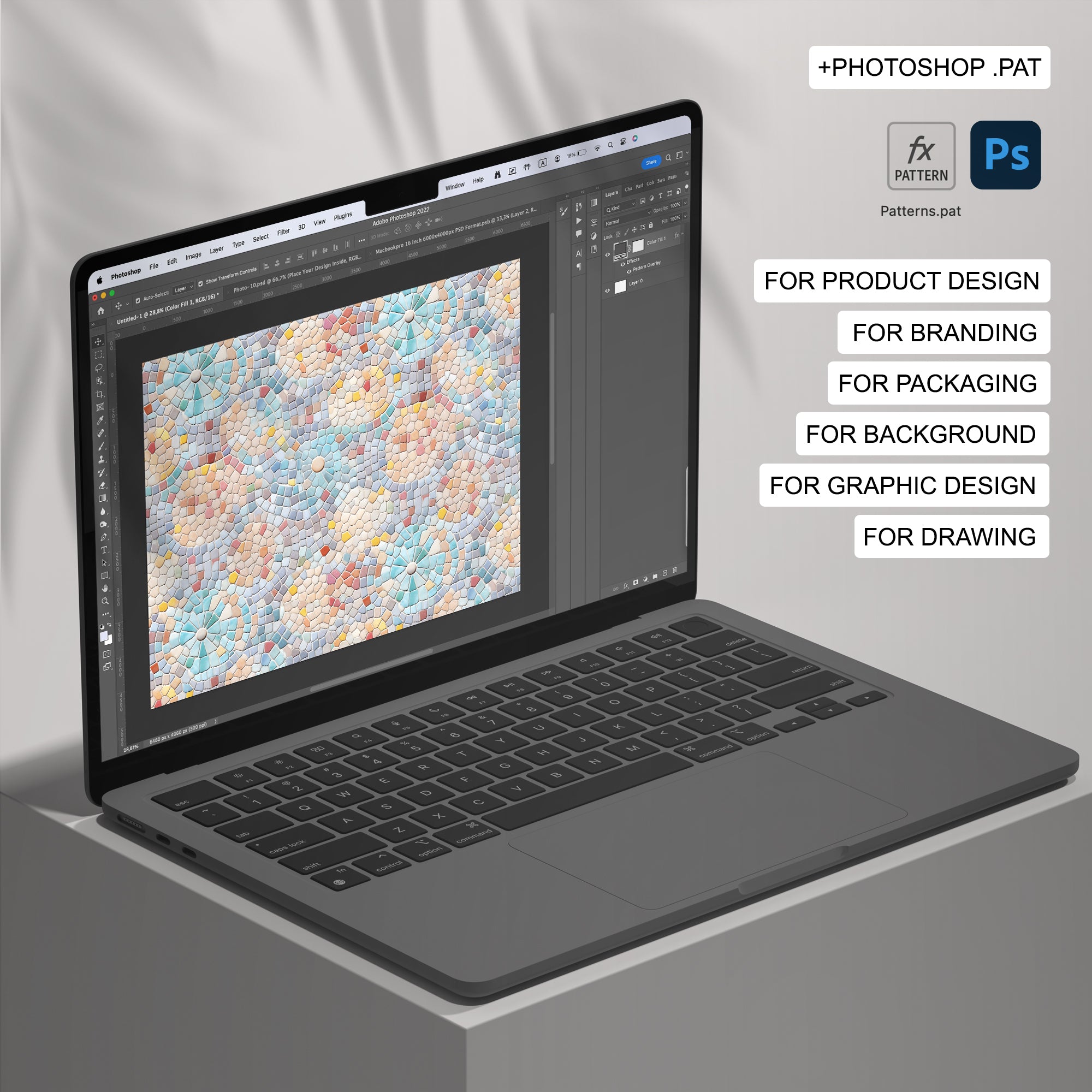 245 Mosaic Seamless Pattern