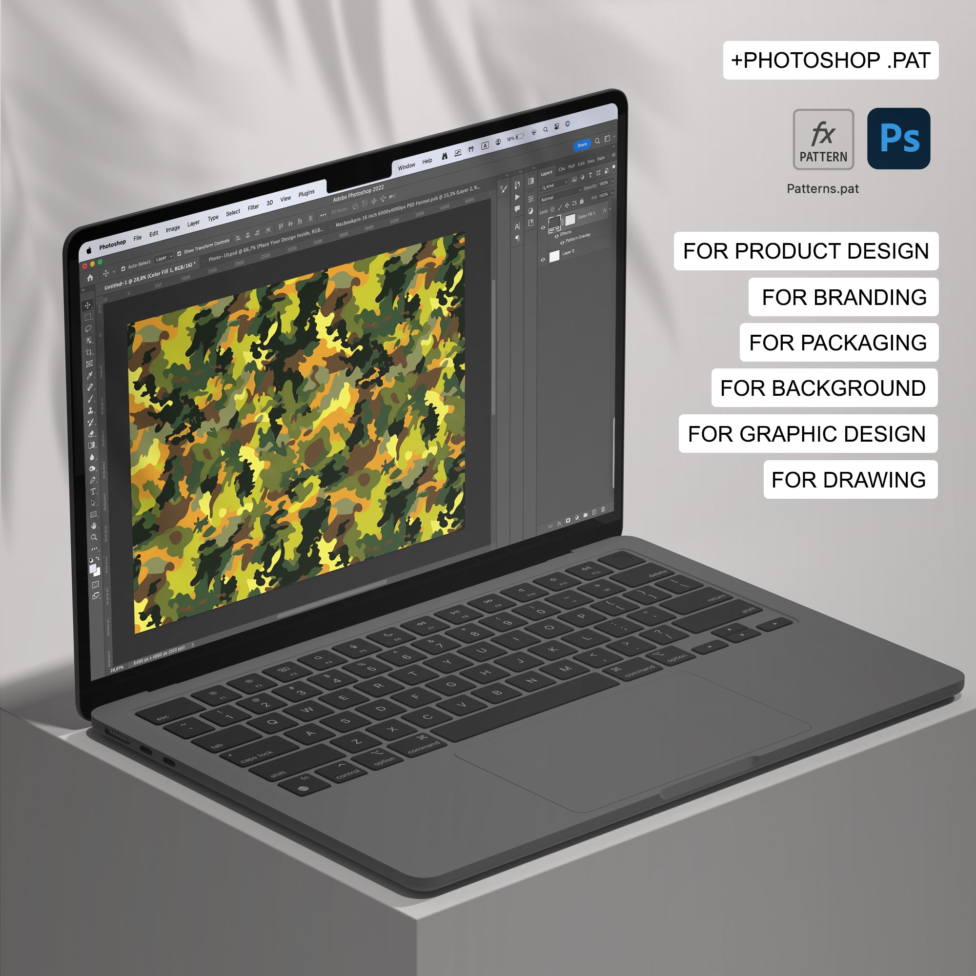 138 Camouflage Seamless Pattern