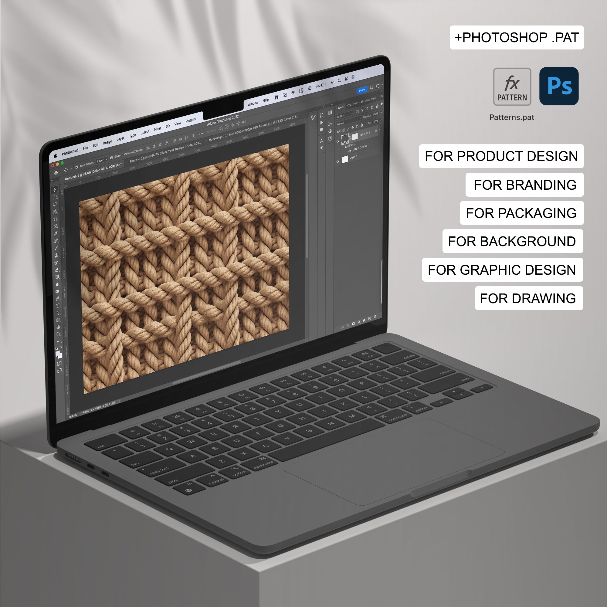 75 Rope Seamless Pattern