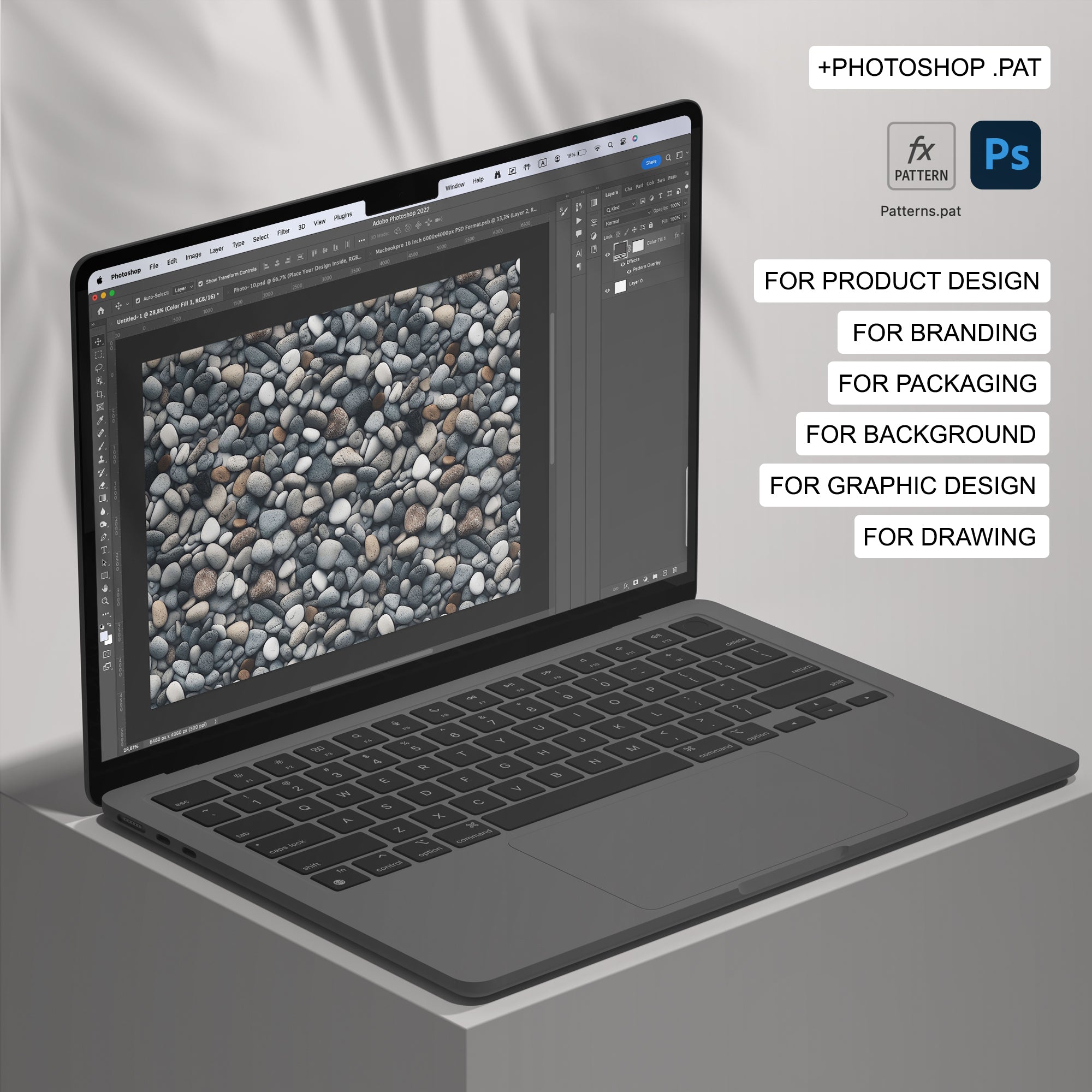 129 Gravel Seamless Pattern