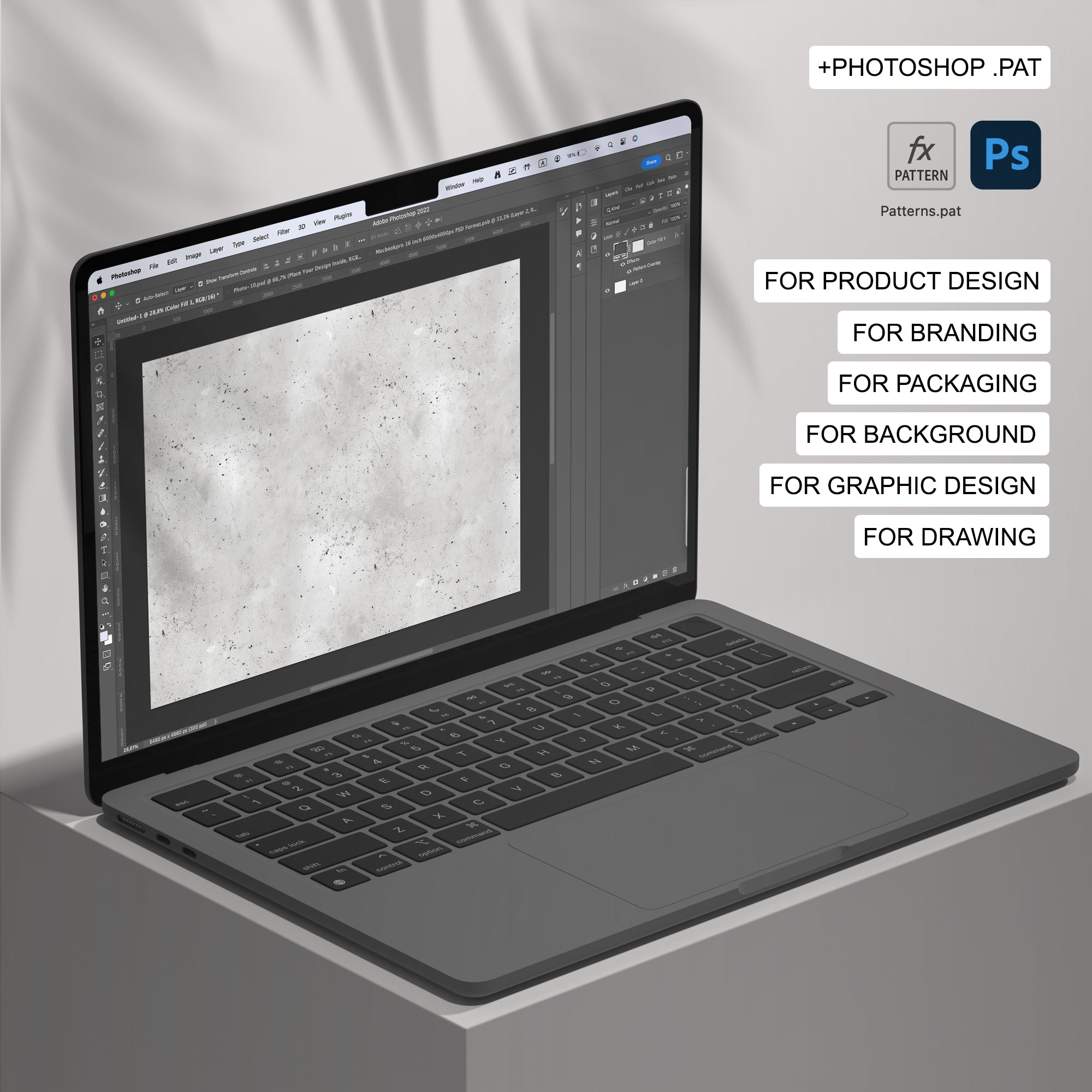 126 Concrete Seamless Pattern