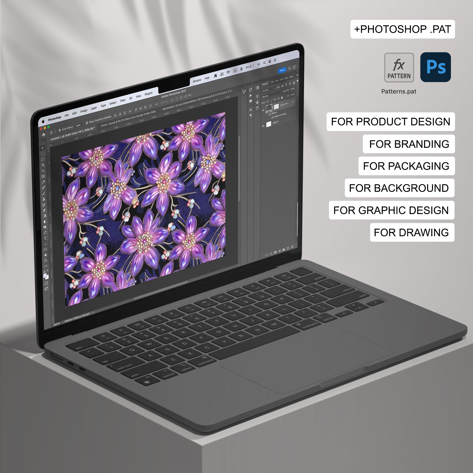 134 Beadwork Seamless Pattern