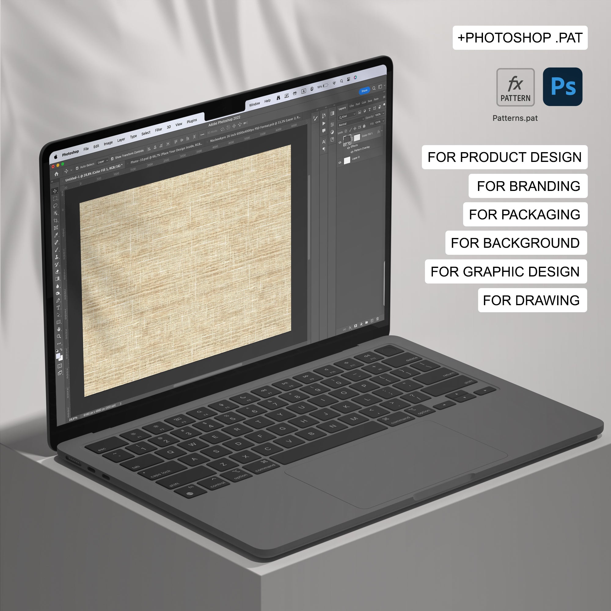 93 Linen Seamless Pattern