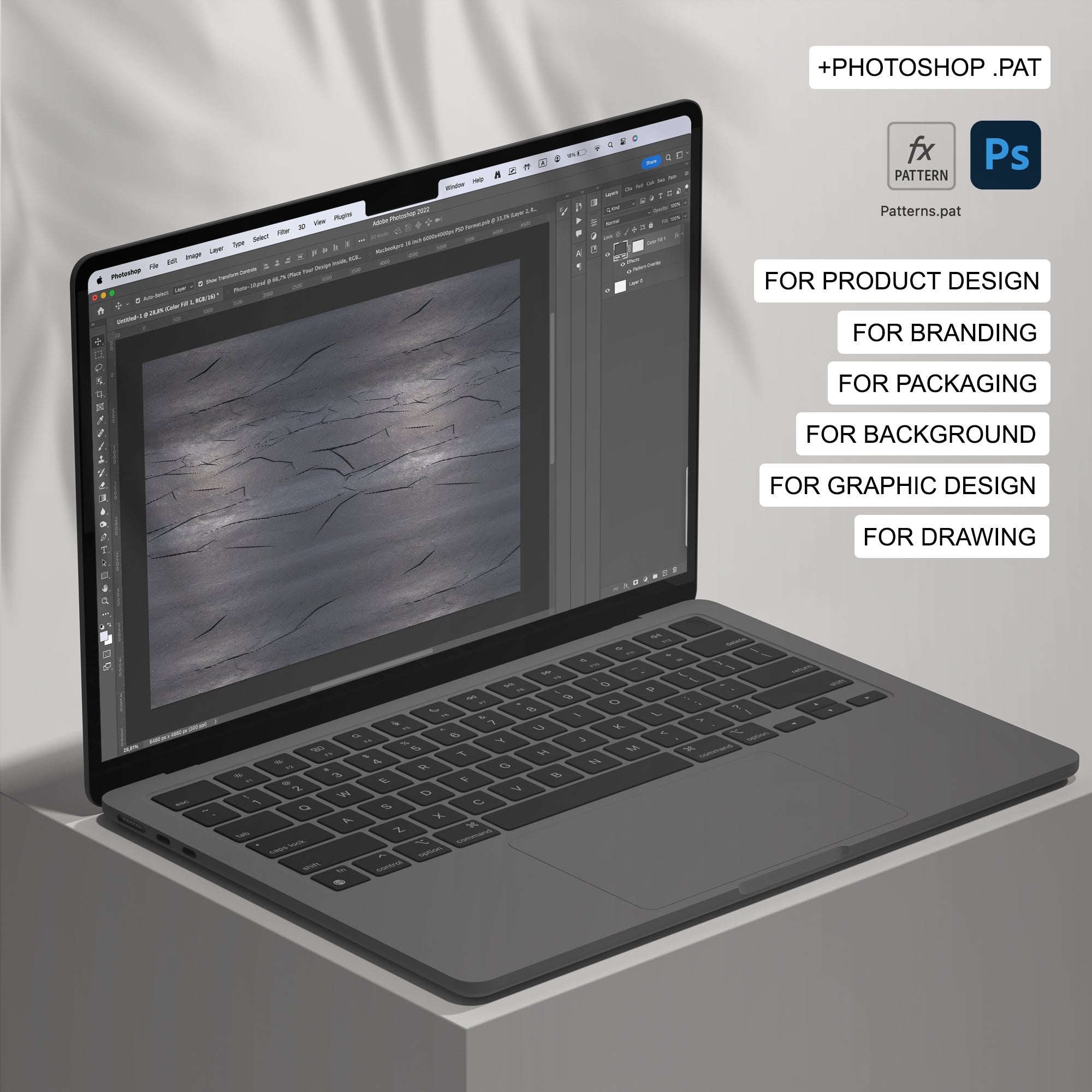 113 Asphalt Seamless Pattern