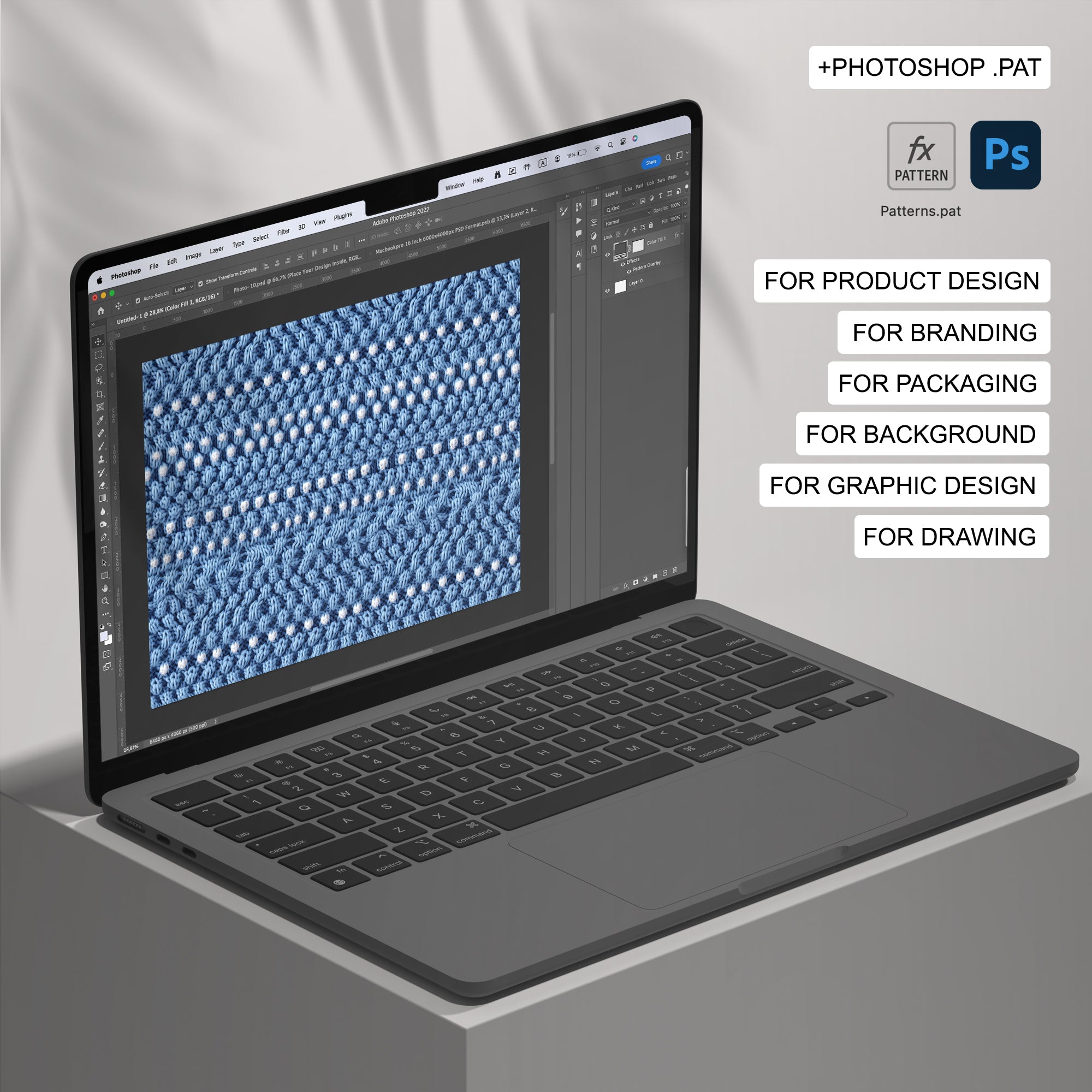 143 Sweater Seamless Pattern