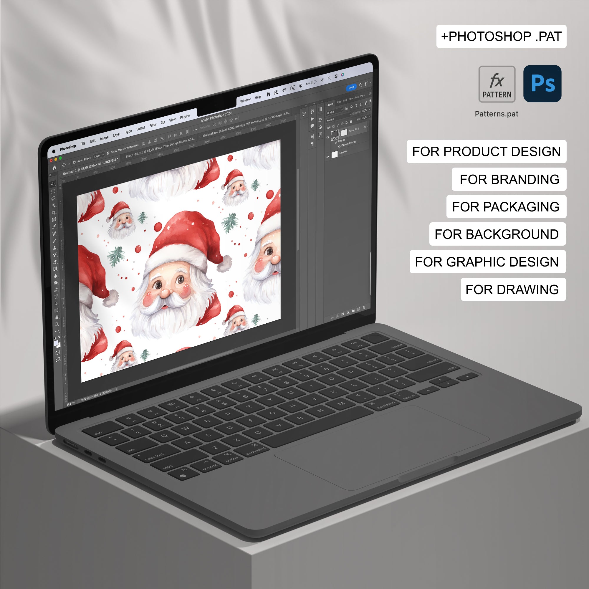 102 Santa Claus Seamless Pattern