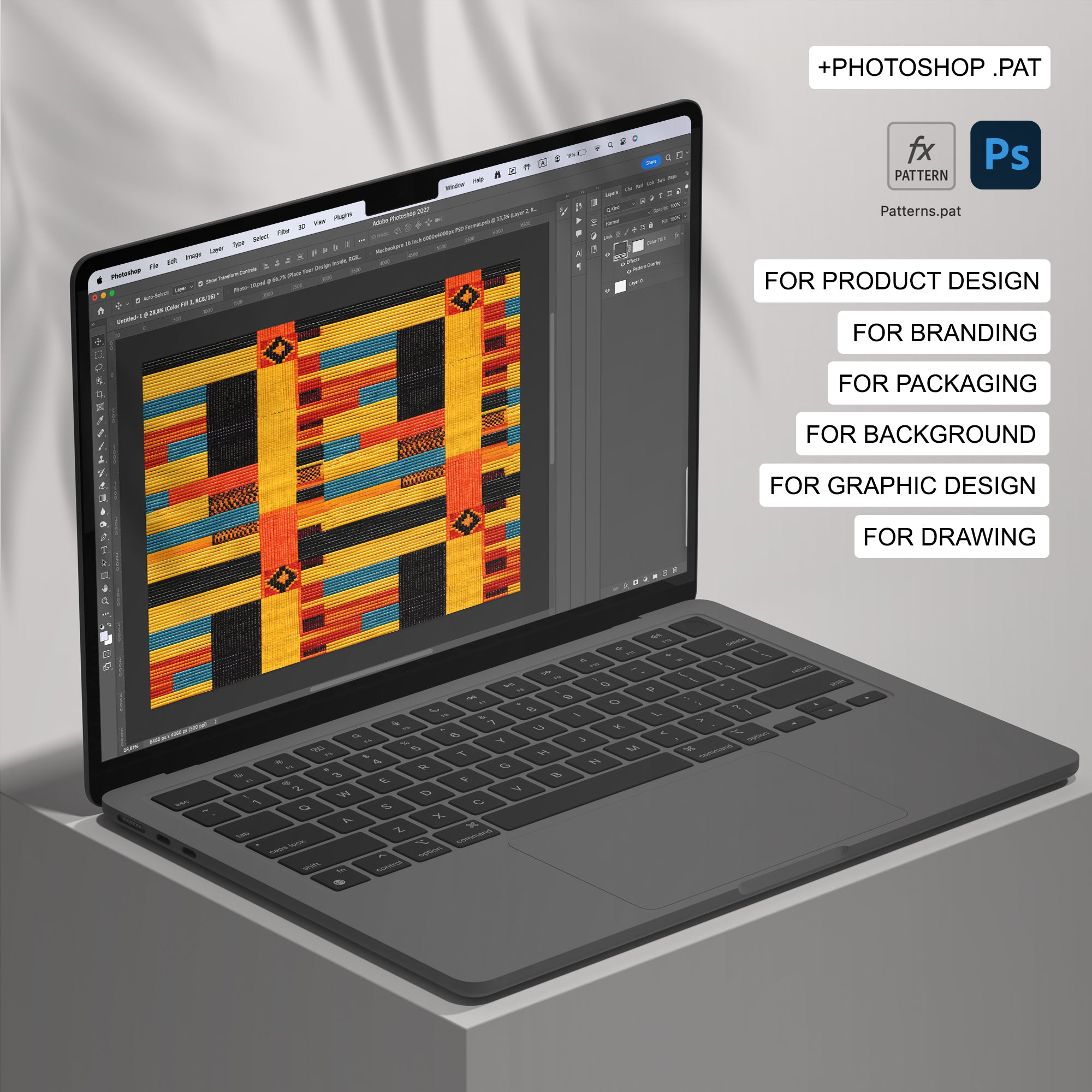 217 African Fabric Seamless Pattern