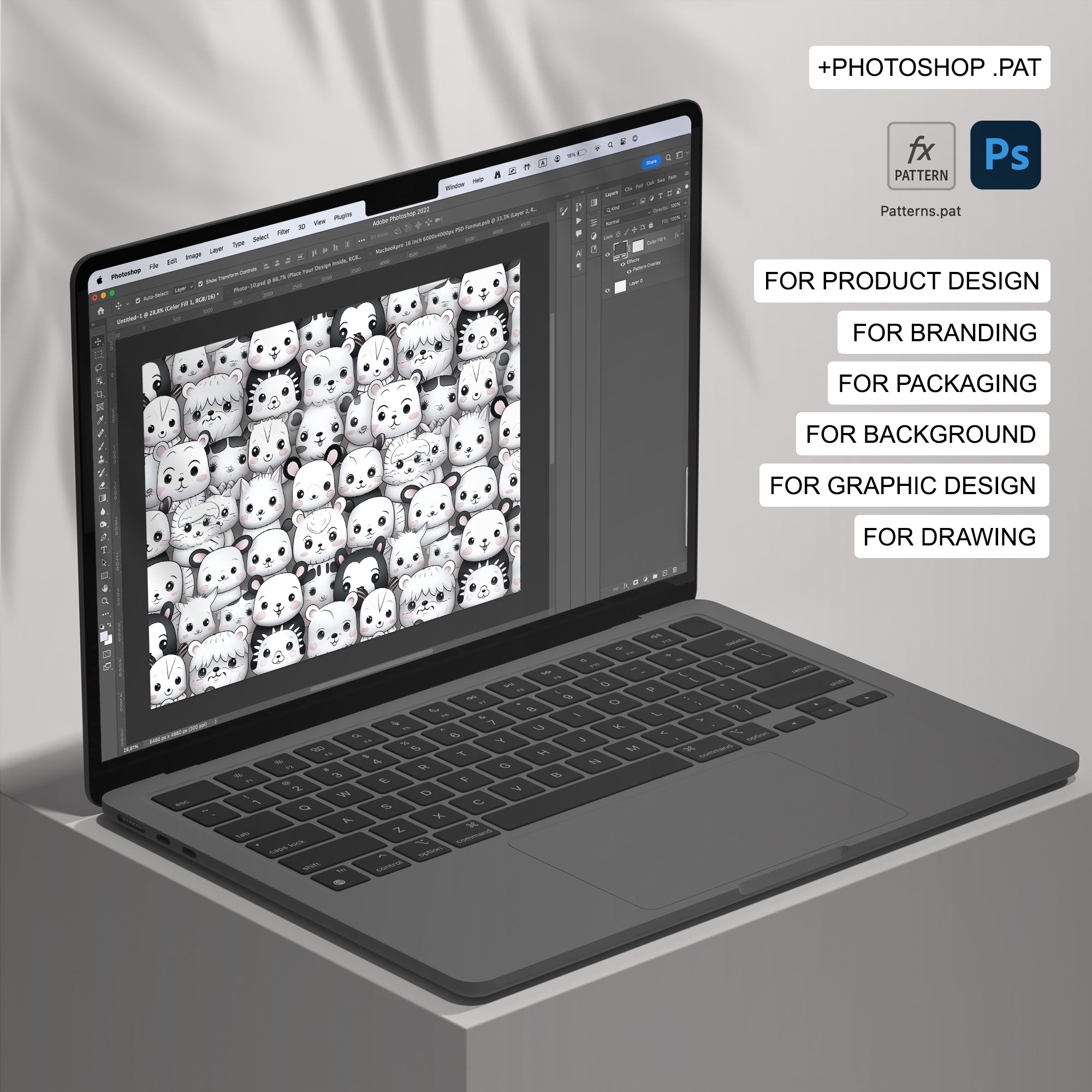 102 Kawaii Seamless Pattern