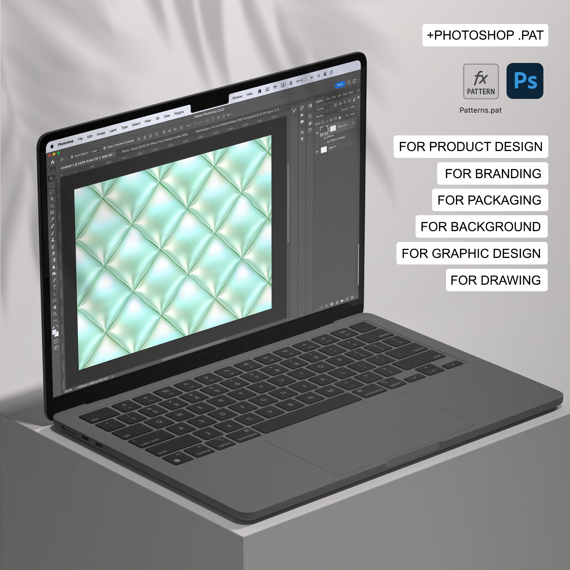 30 Inflated Seamless Pattern