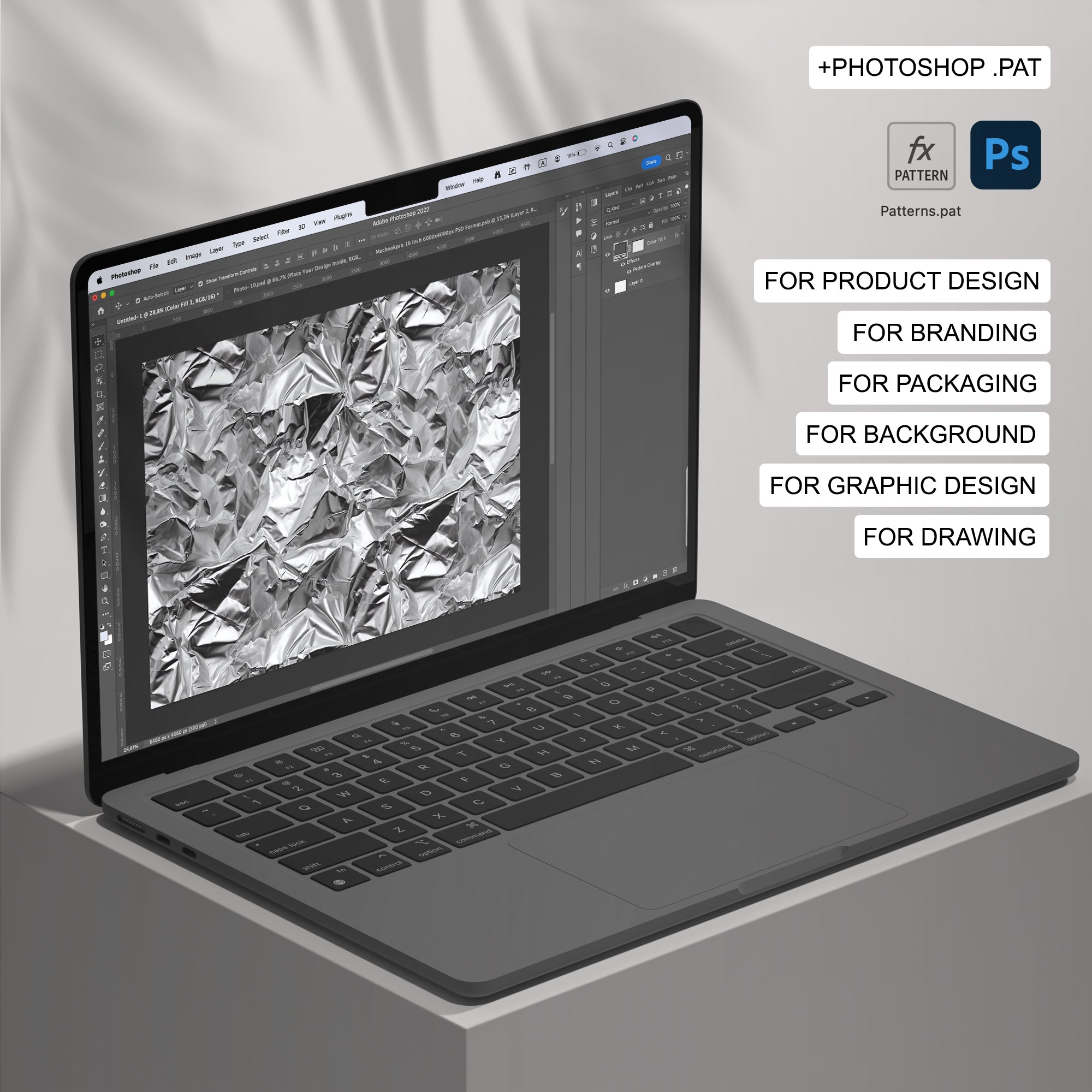 146 Foil Seamless Pattern