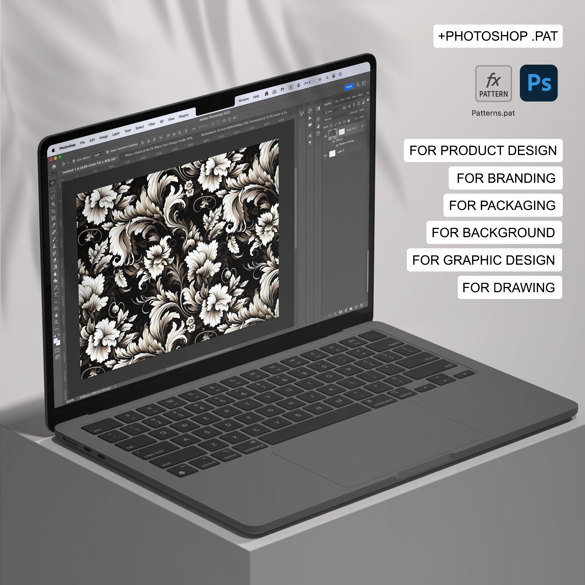 155 Baroque Seamless Pattern