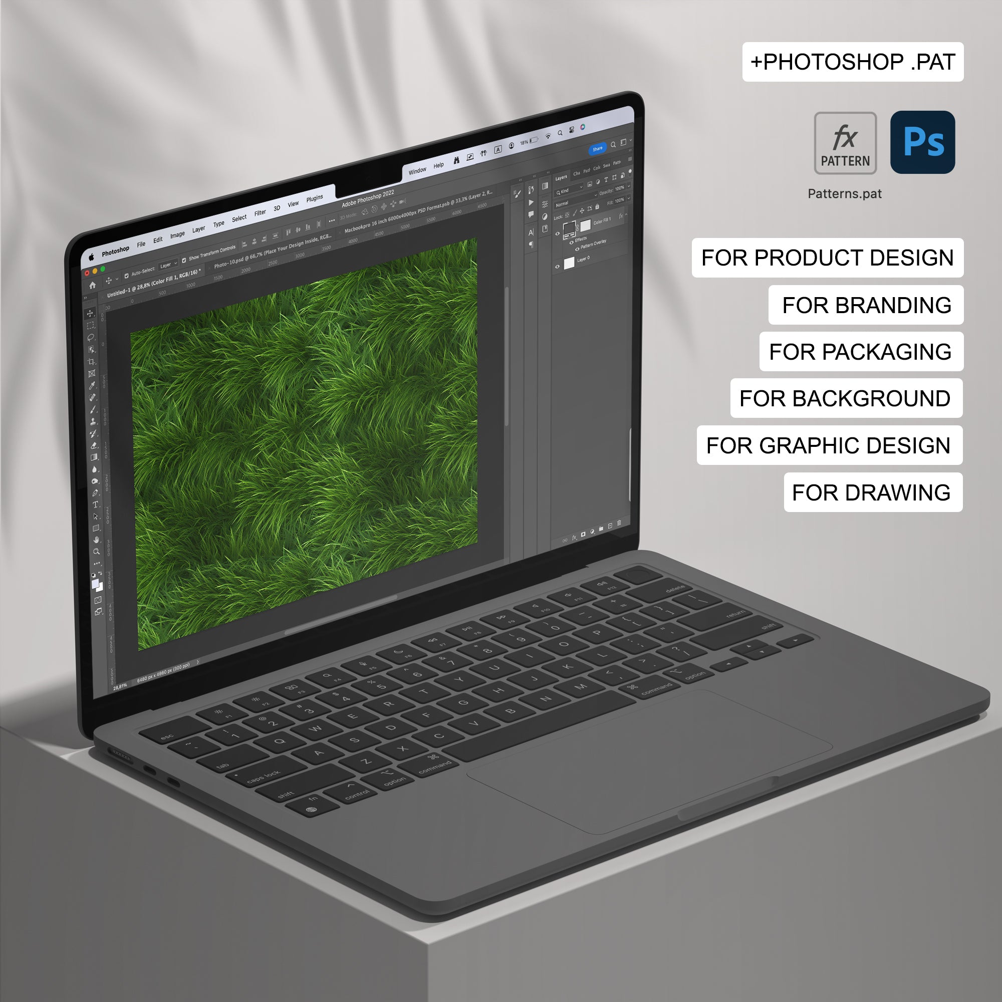 109 Grass Seamless Pattern