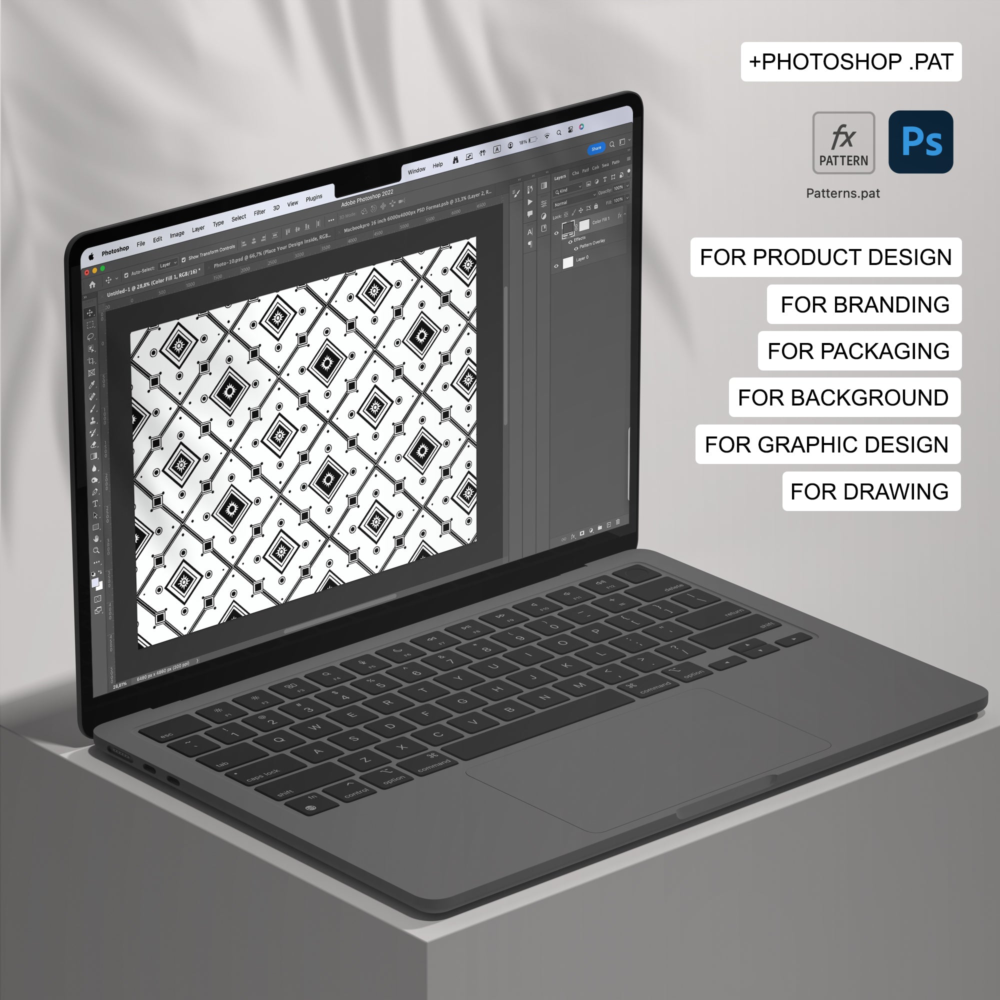 110 Vintage Seamless Pattern