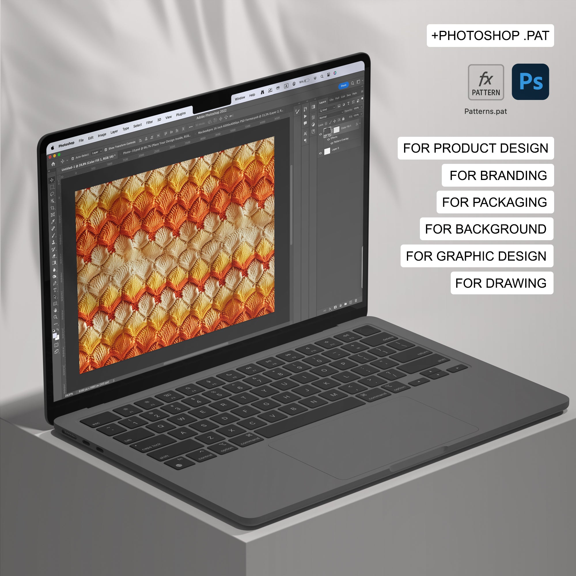 120 Crochet Seamless Pattern