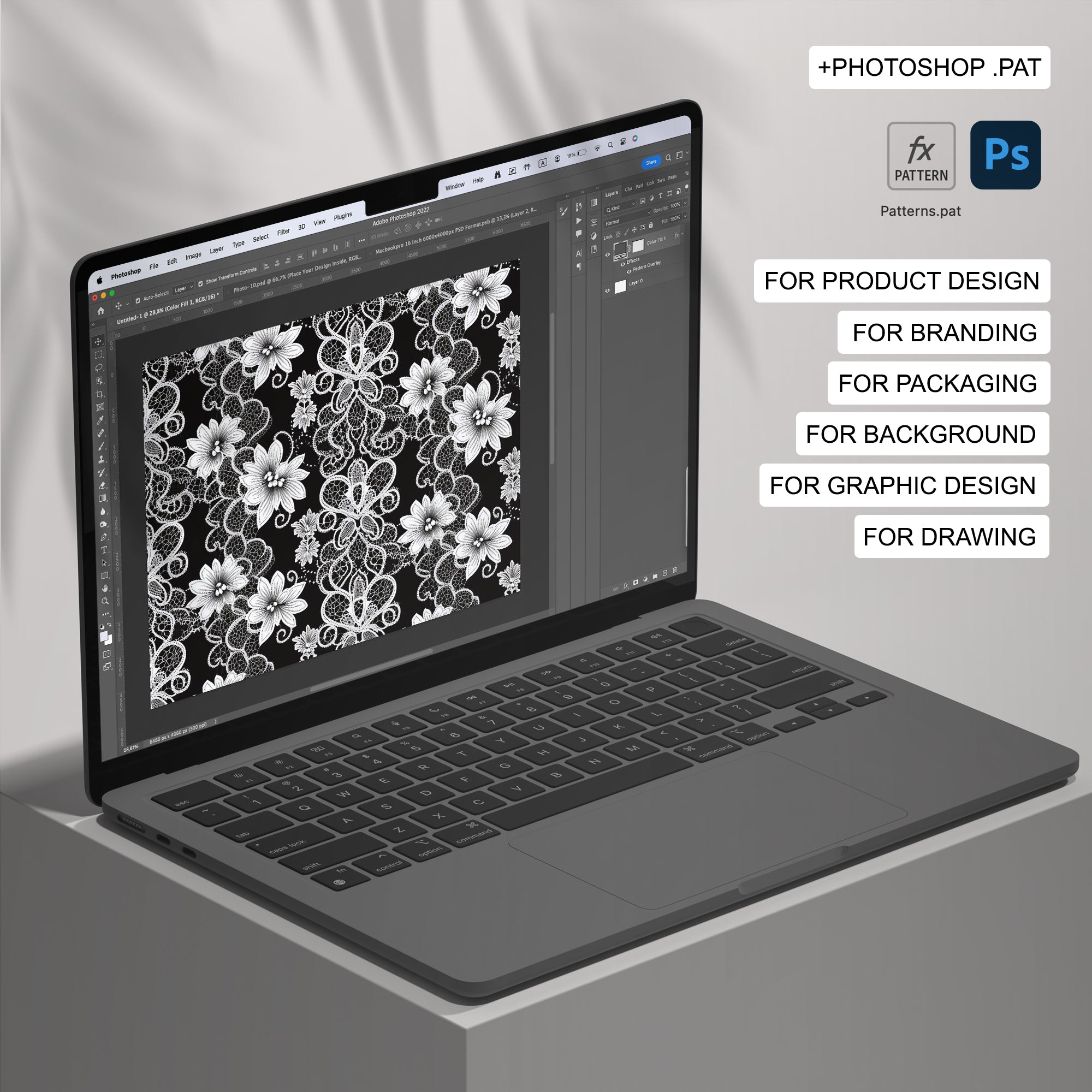 135 Lace Seamless Pattern