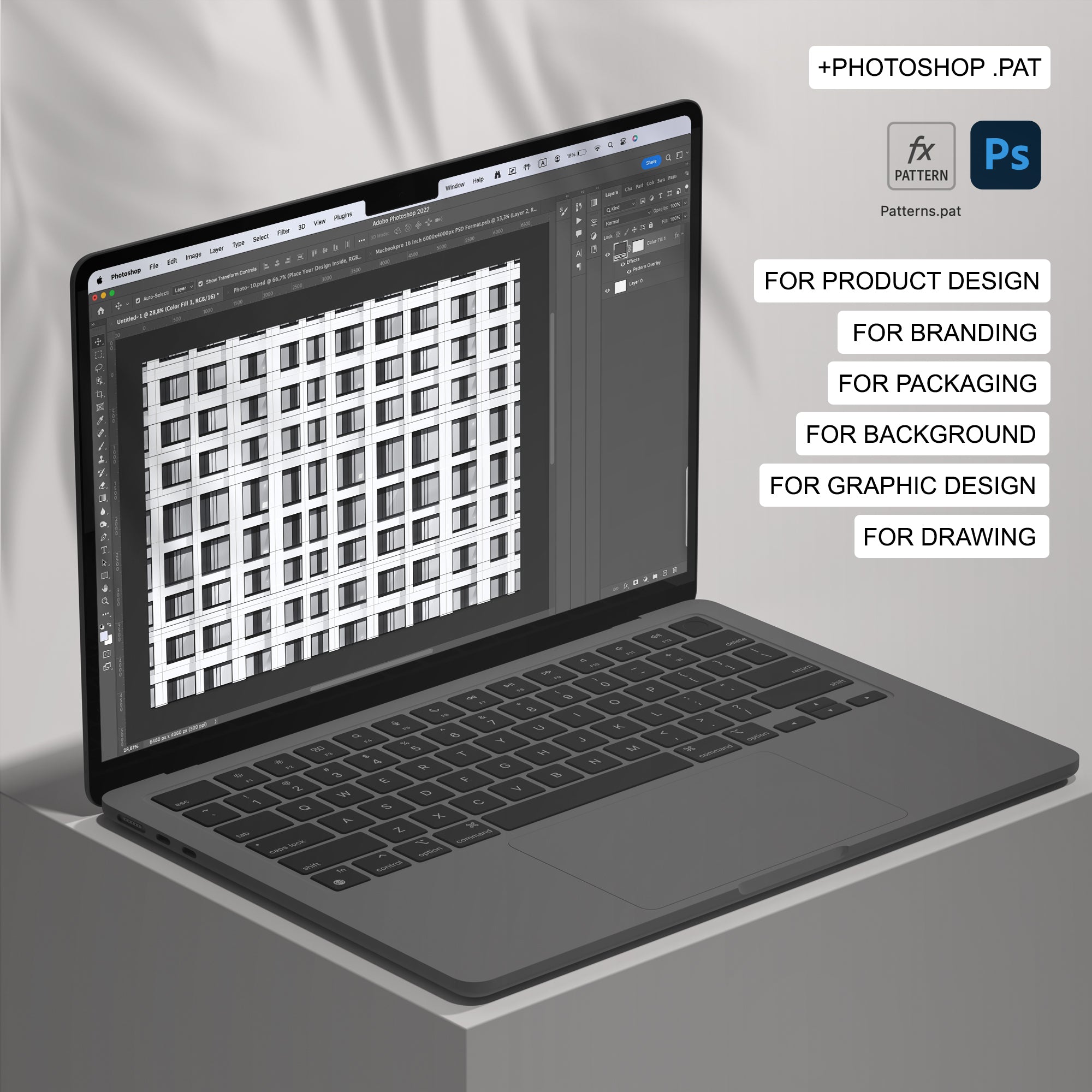 143 Windows Seamless Pattern