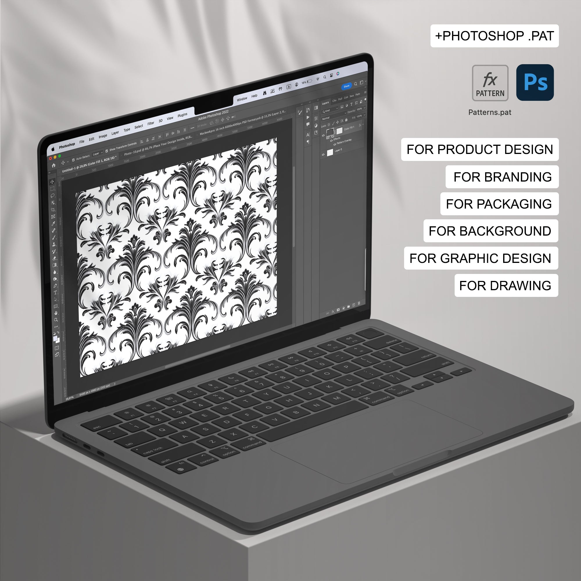 121 Damask Seamless Pattern