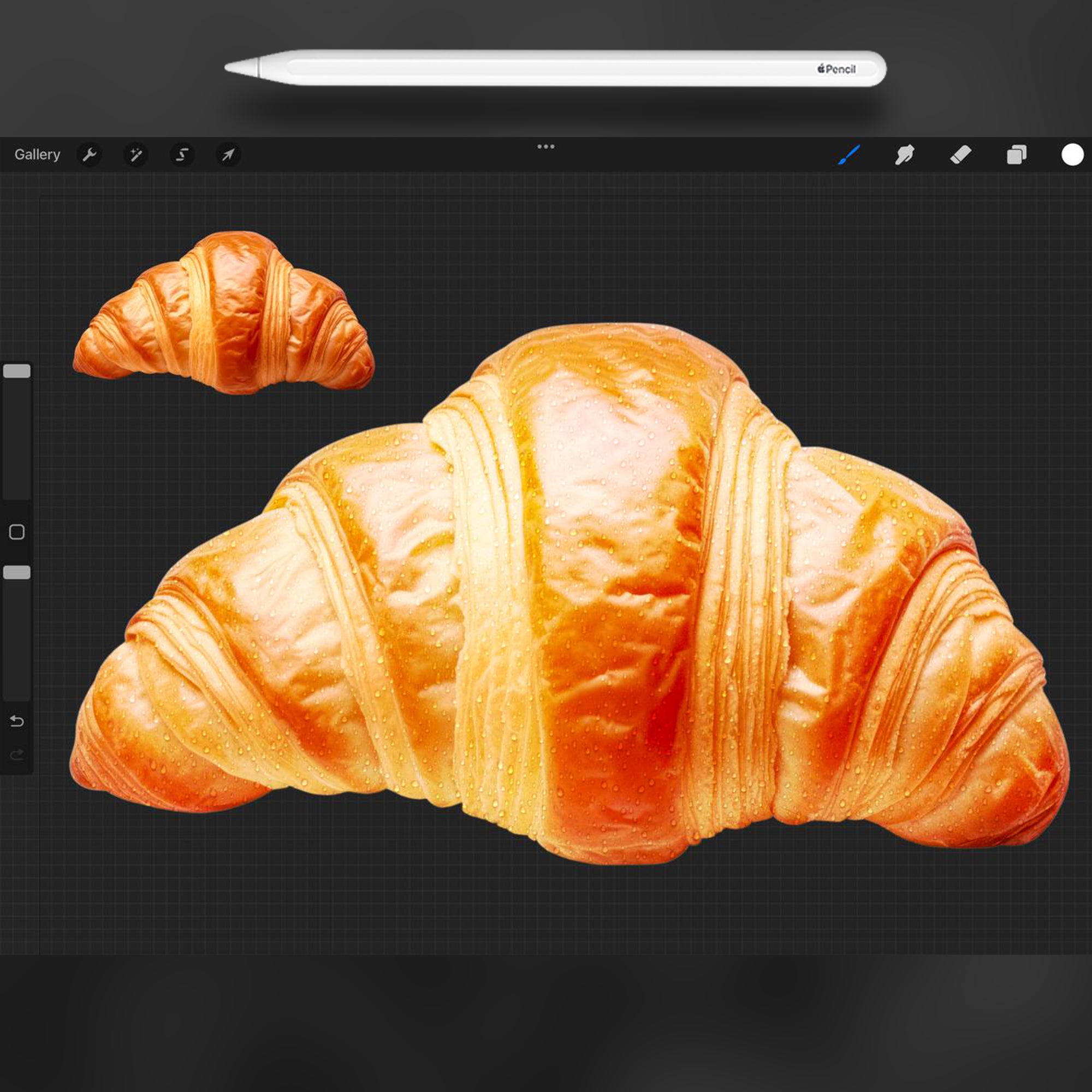100 Procreate Rain Texture Brushes