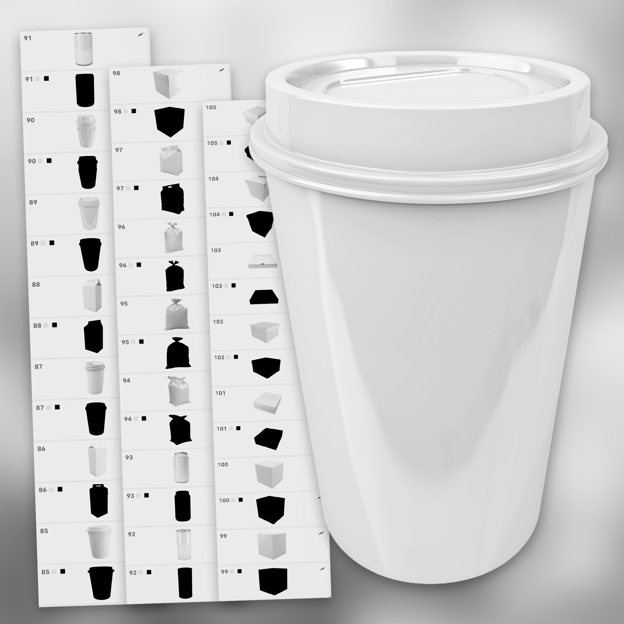 120 Procreate 2D Packaging Stamp Brushes