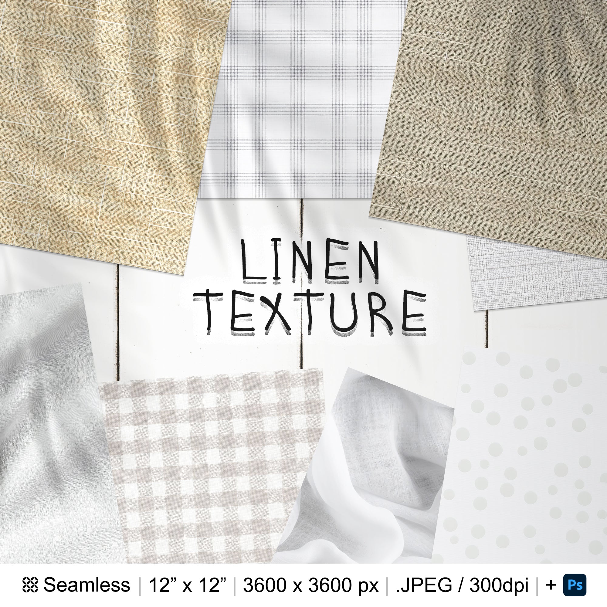 93 Linen Seamless Pattern