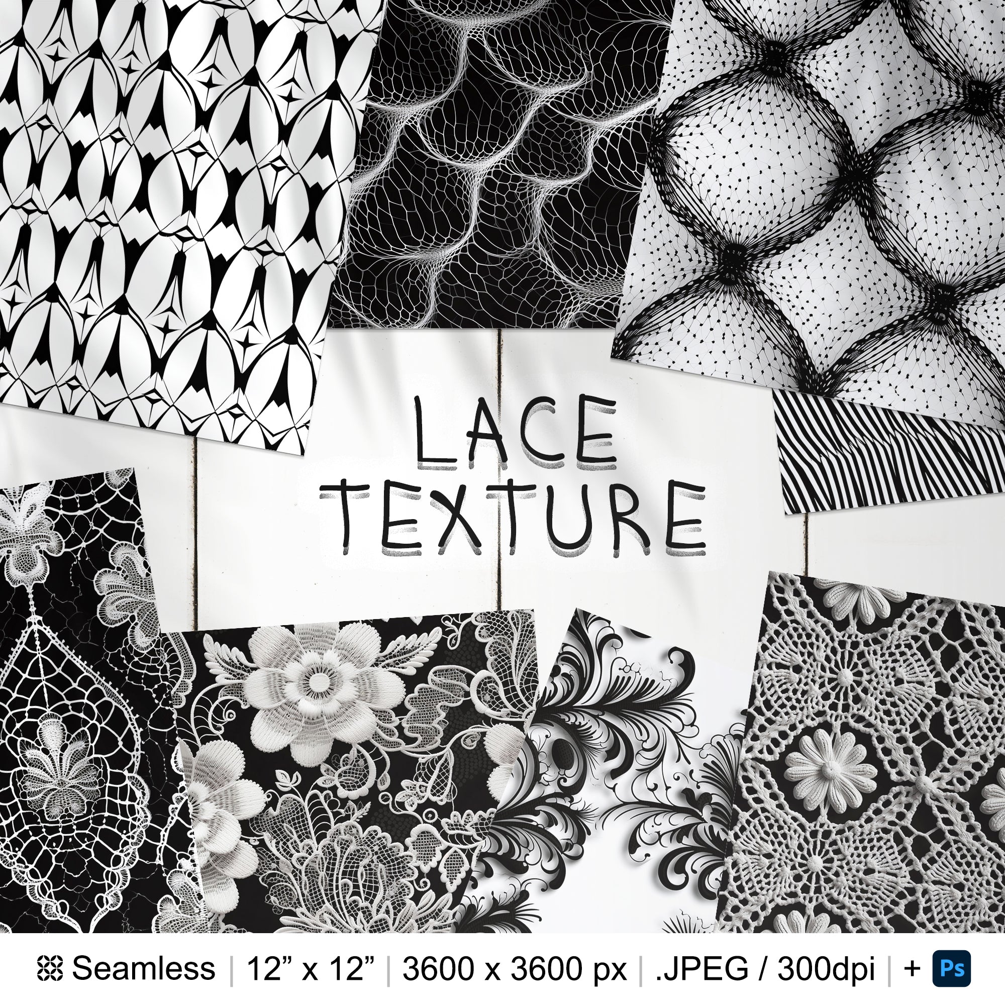 135 Lace Seamless Pattern