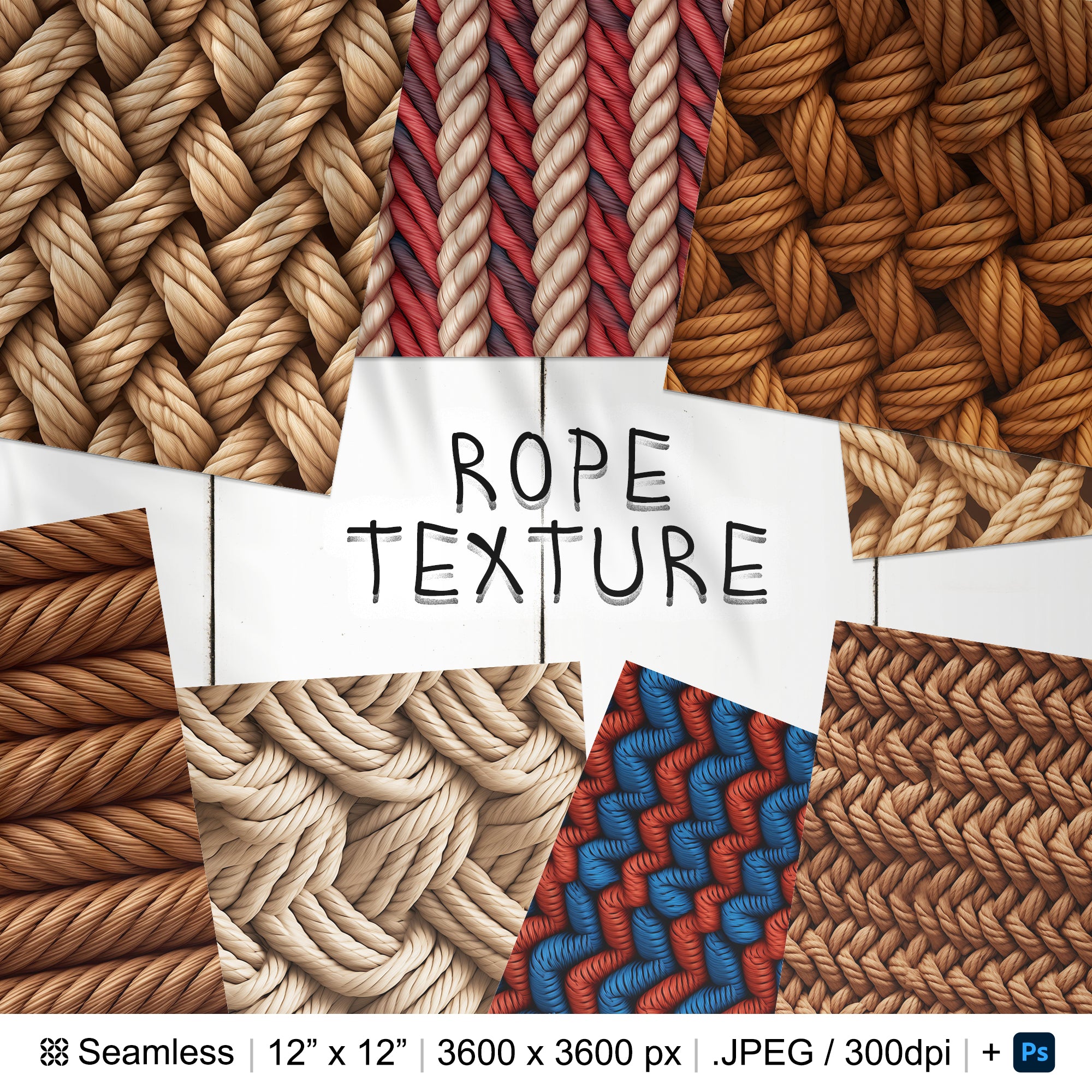 75 Rope Seamless Pattern