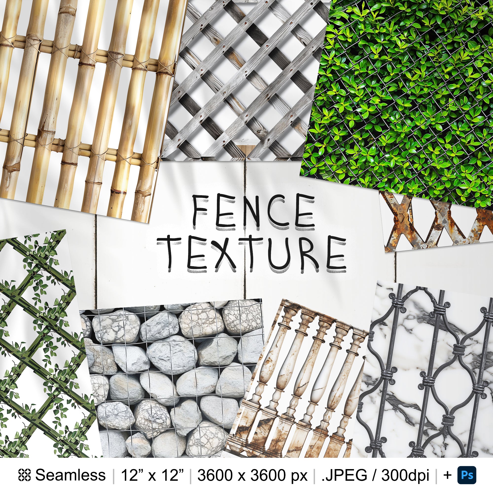 172 Fence Seamless Pattern