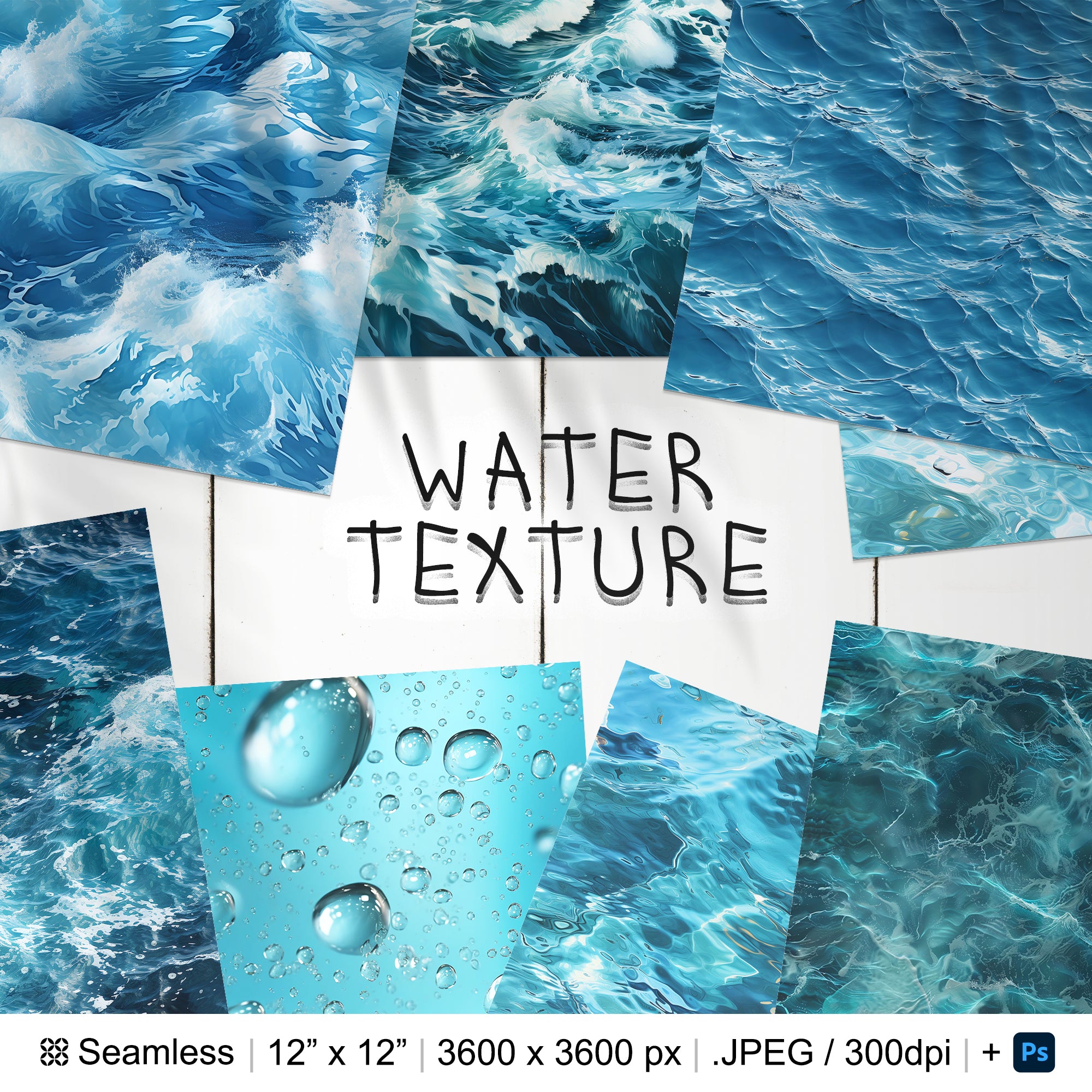 125 Water Seamless Pattern
