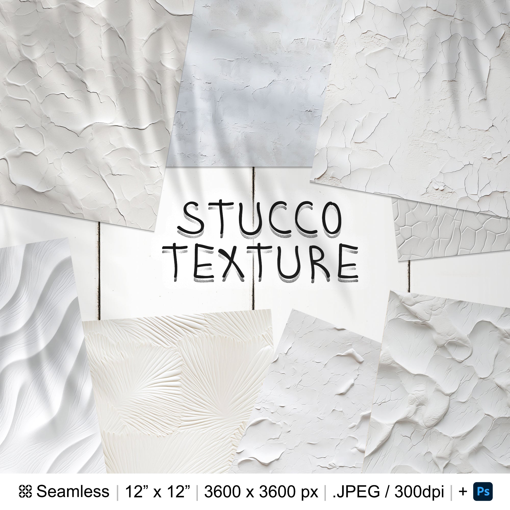 132 Stucco Seamless Pattern