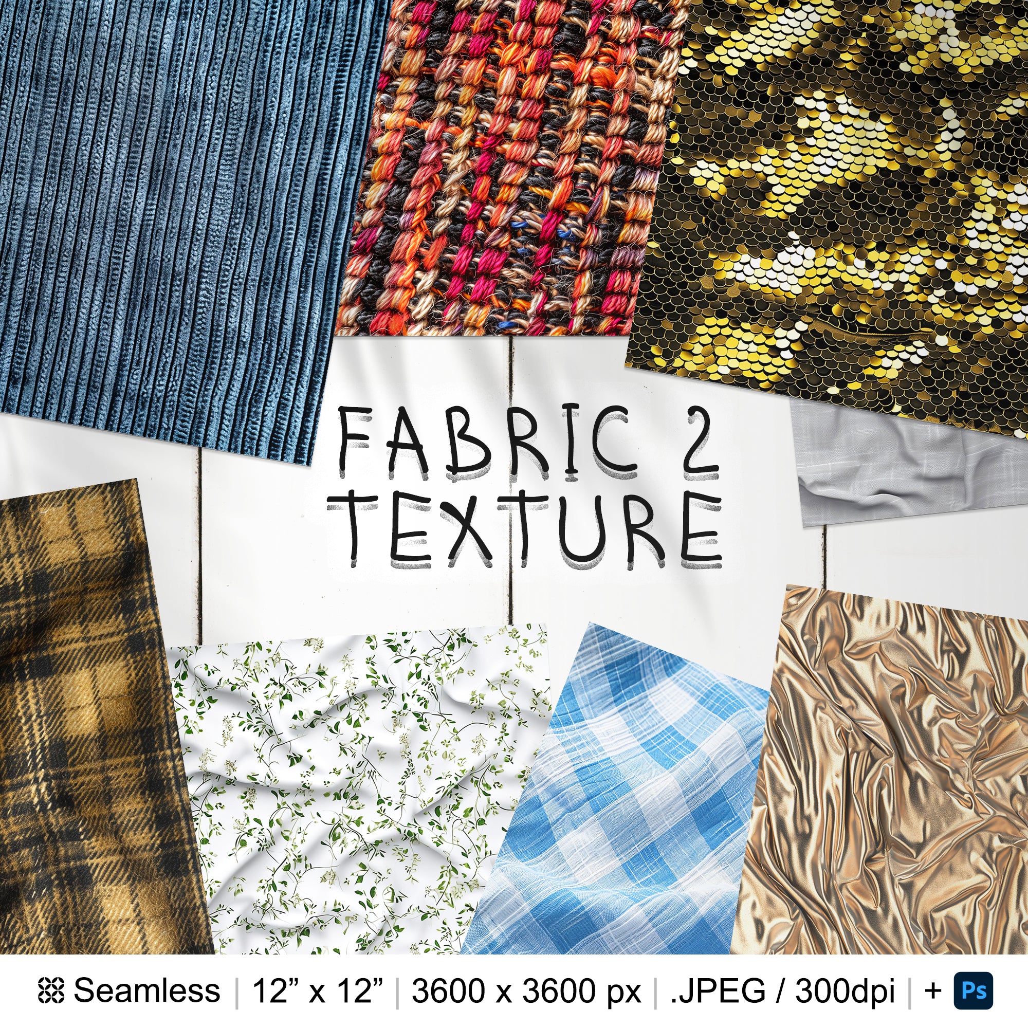 196 Fabric 2 Seamless Pattern