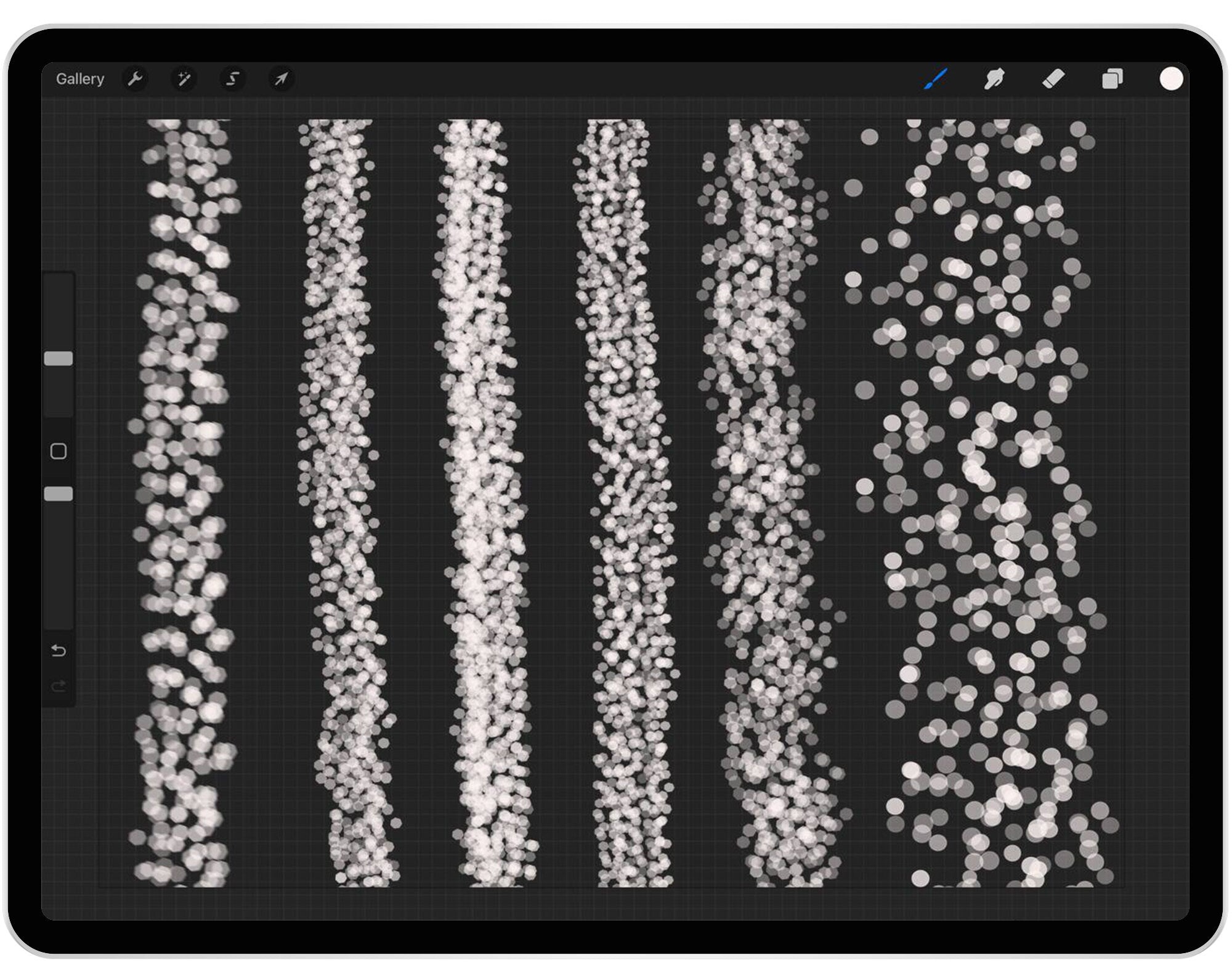 28 Procreate Bokeh Effect Brushes