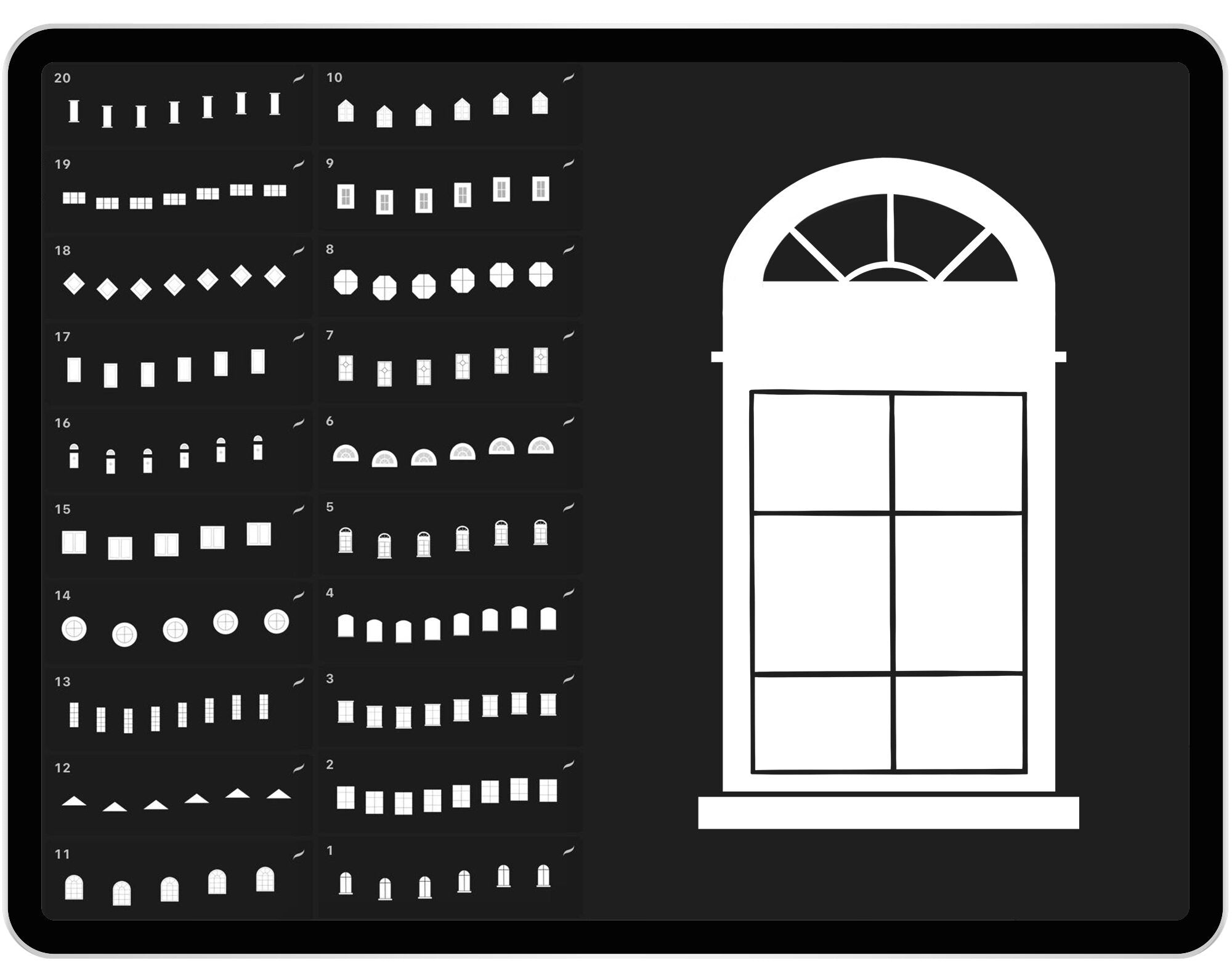 20 Procreate Windows Brushes