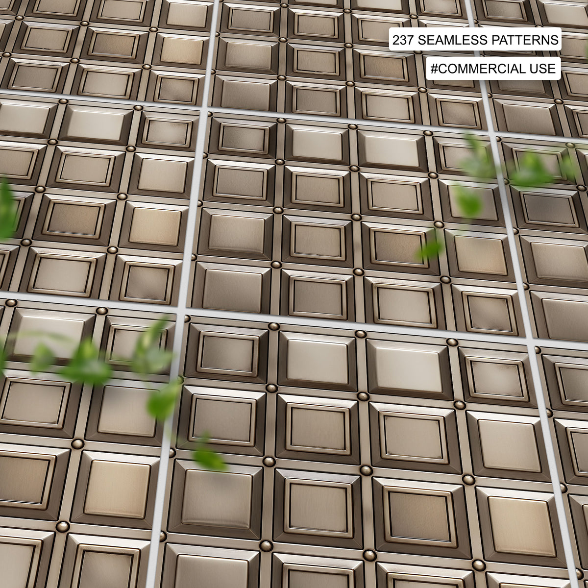 Metallic Panel Pattern 237 Metallic Panel Seamless Pattern – ProCreativeBreeze